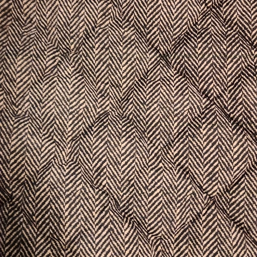 J.CREW Womens Small Printed Quilted Down Puffer Vest Herringbone Full Zip - Picture 5 of 5